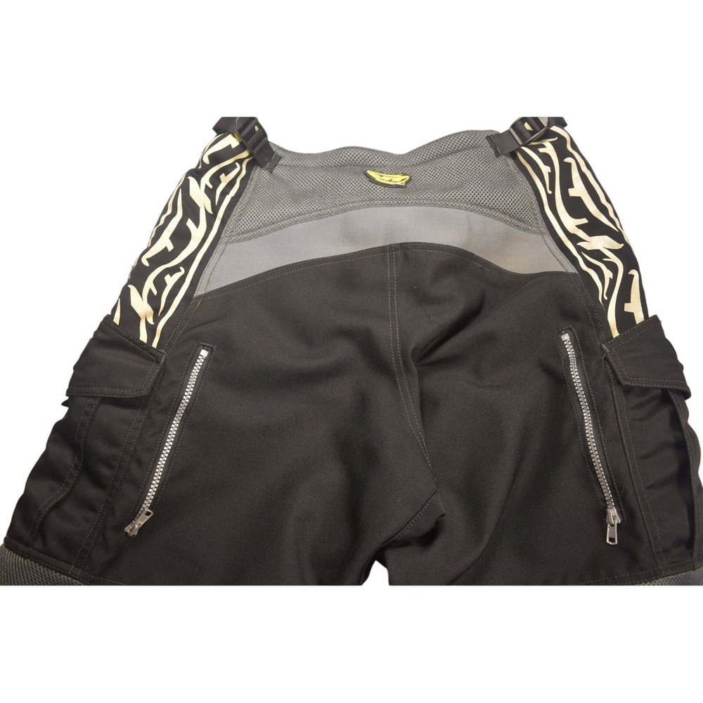 JT Paintball Pants Mens 34x30 Black Grey Tribal Graphic Cargo Tactical Combat